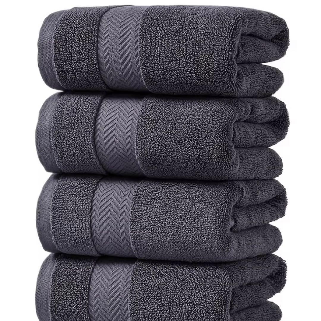 【英喜出品】バスタオル 4枚＆パーカーセット