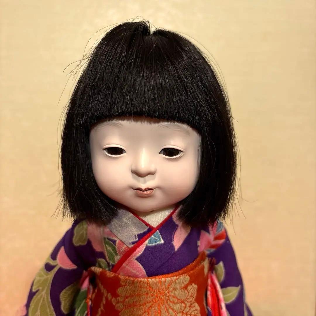 市松人形　「味岡映水」作　新品