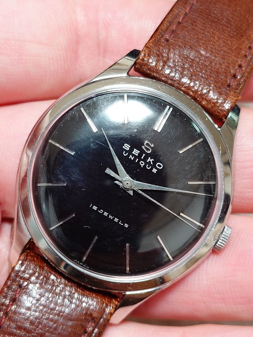 SEIKO UNIQUE （セイコー ユニーク）ミラーダイヤル 手巻き 訳あり