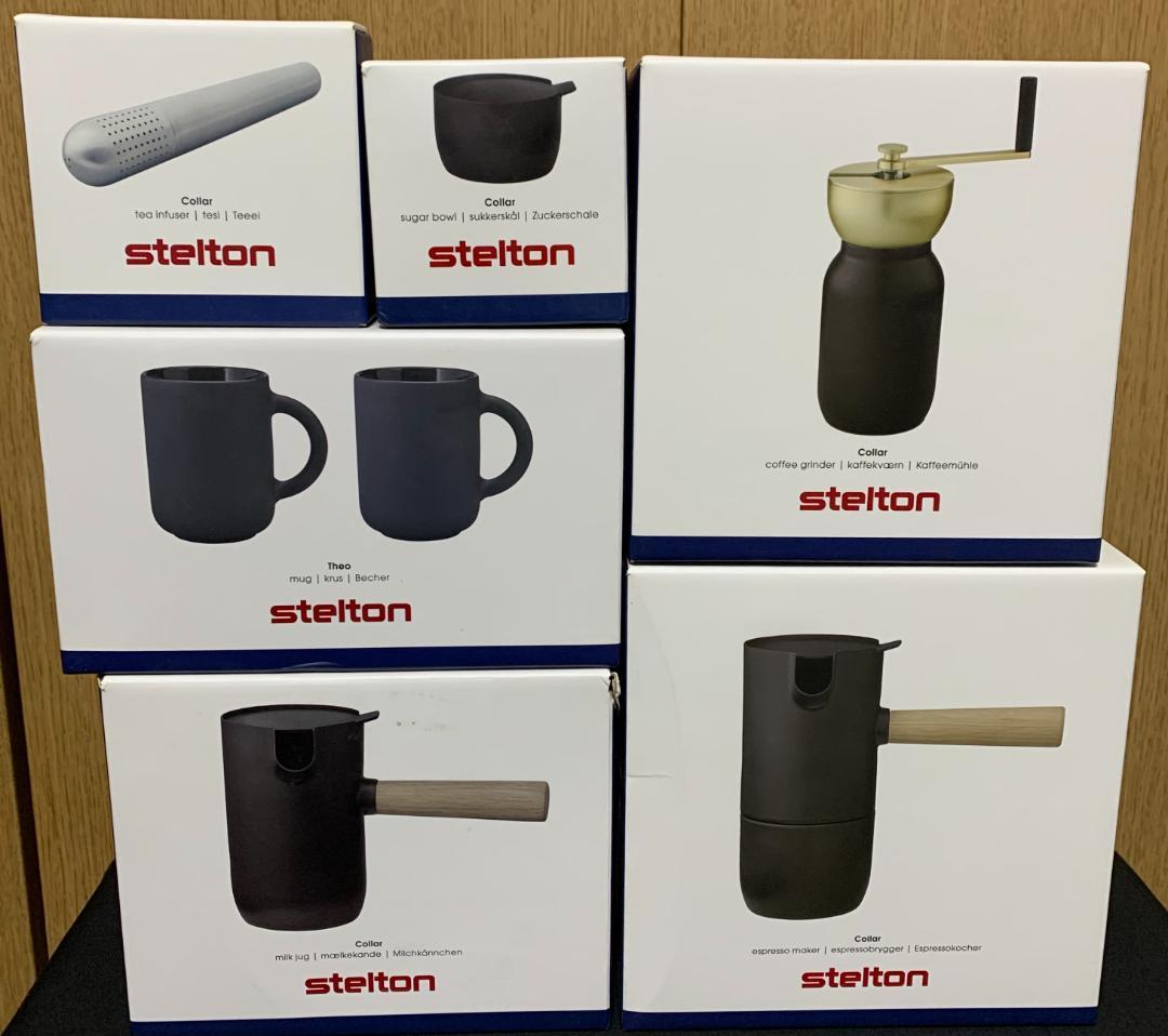 Stelton Collar Theo エスプレッソメーカー ミル ジャグ マグ