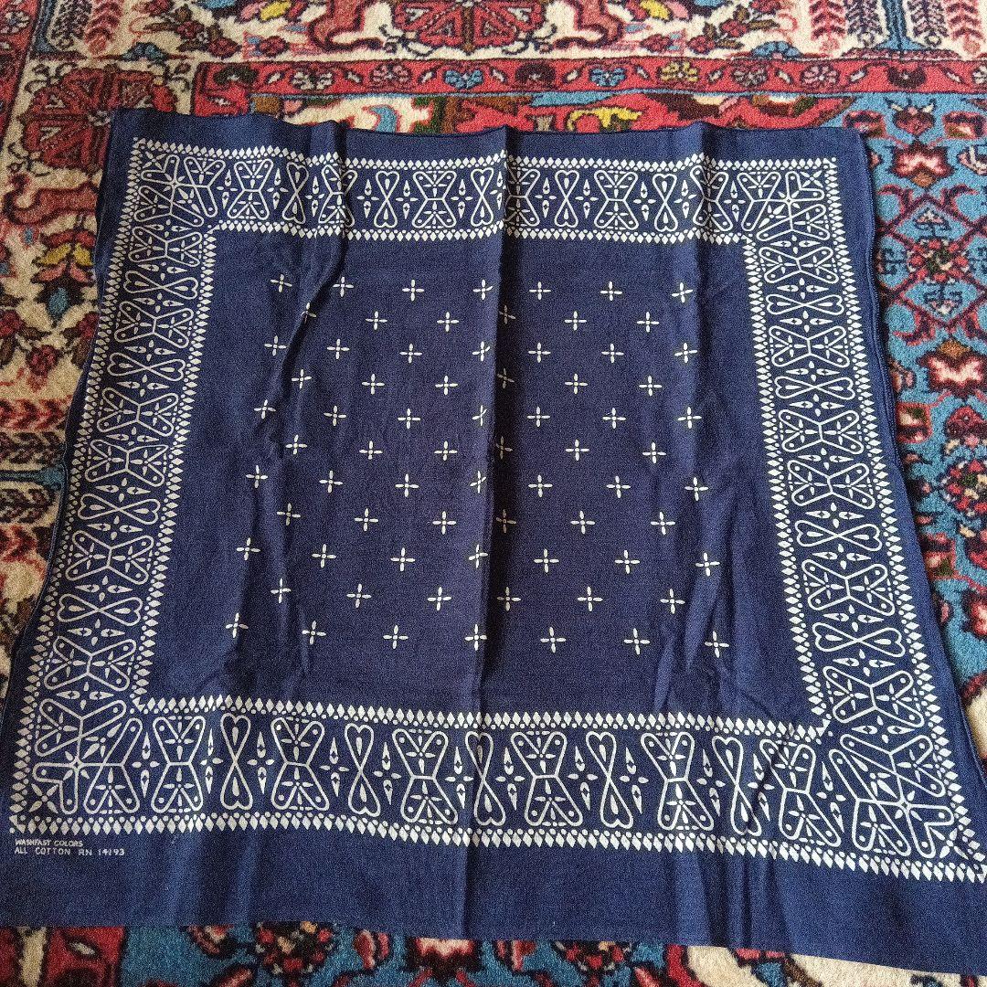 60s vintage バンダナ クロス