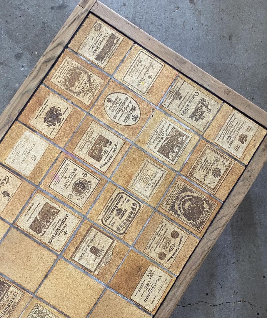 Roger Capron フランス ビンテージ テーブル ぺリアン