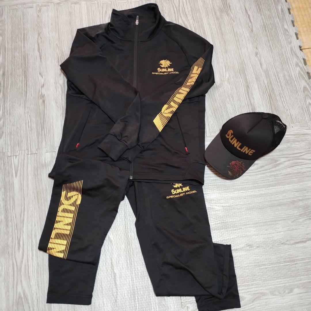 SUNLINEジャージ上下　帽子セット