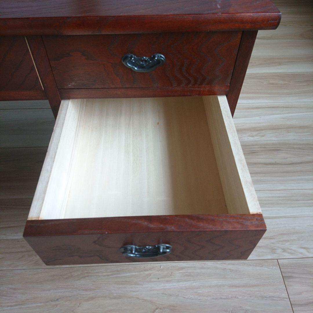 【美品】骨董品 収納机 ローテーブル 座卓