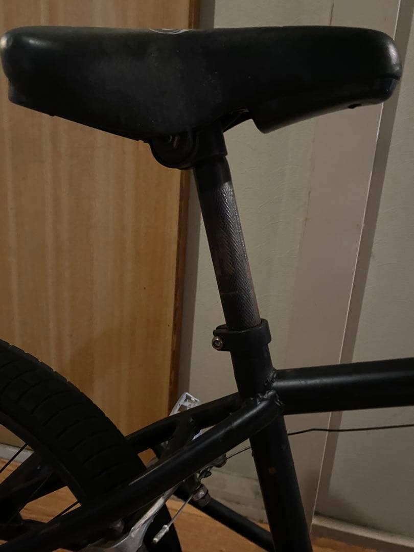 BMXバイク 黒サドル・ホイール