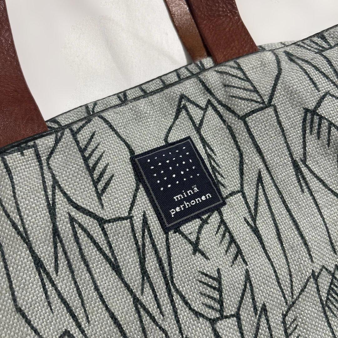 minä perhonen チューリップ柄 トートバッグ 美品