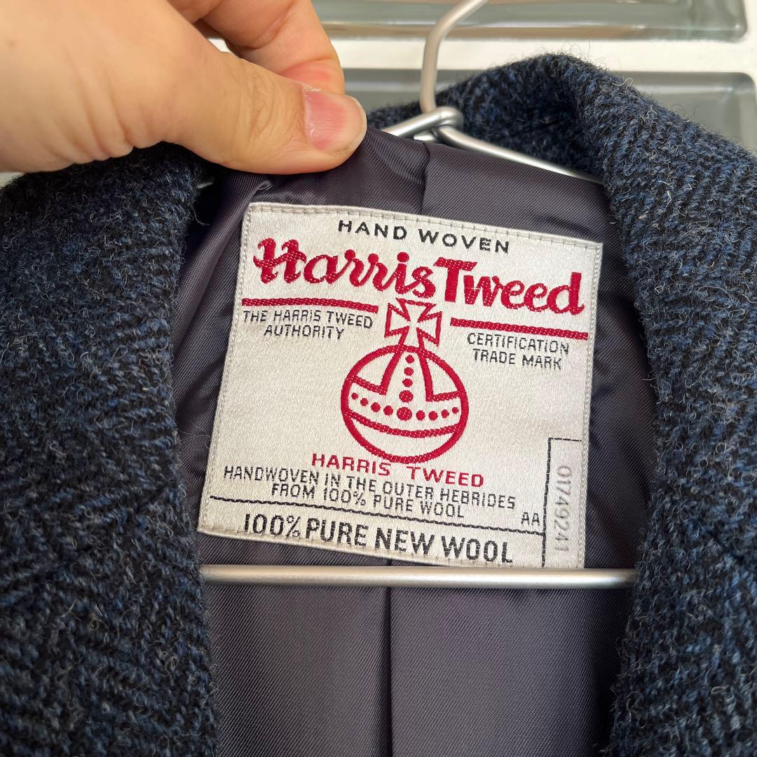 チェスターコート ハリスツイード