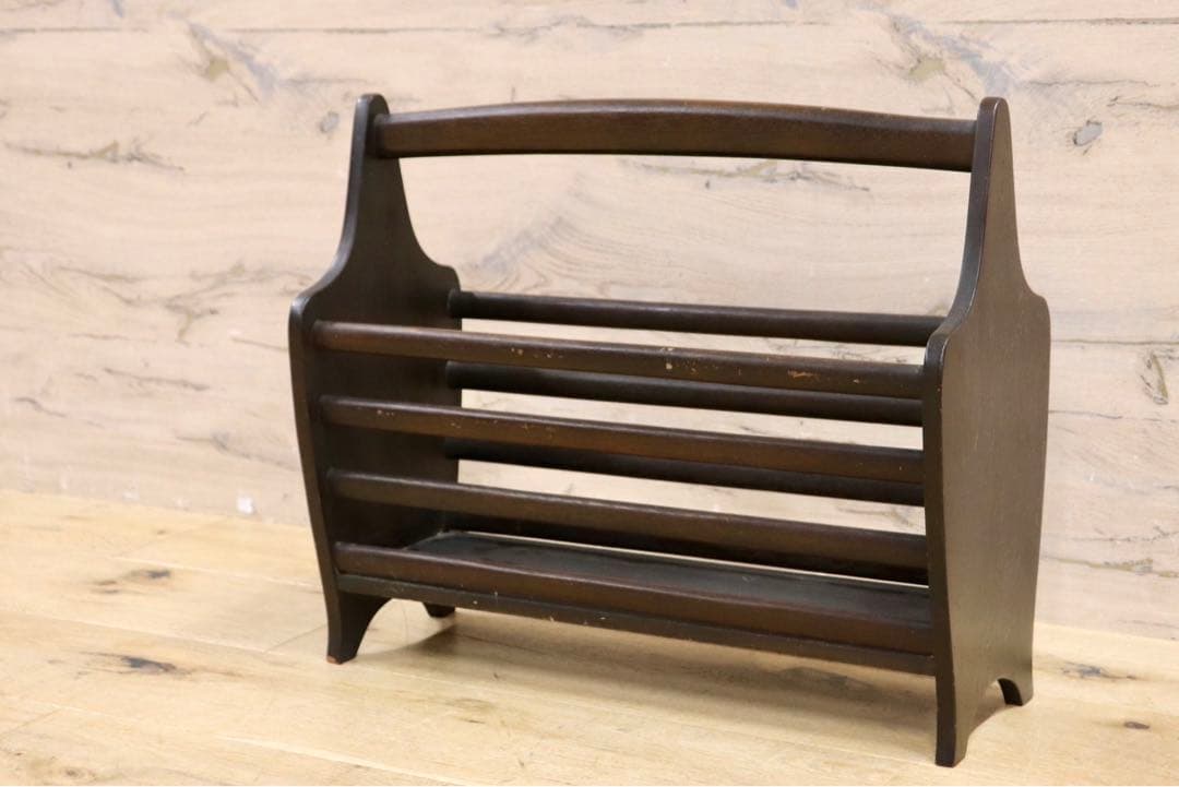 GMHH281○maruni / マルニ 孔雀 オールドマルニ マガジンラック